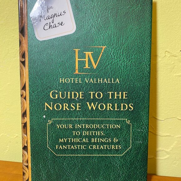 Rick Riordan HOTEL VALHALLA Guide to the Norse Worlds Hardcover - Used Good - Picture 1 of 3